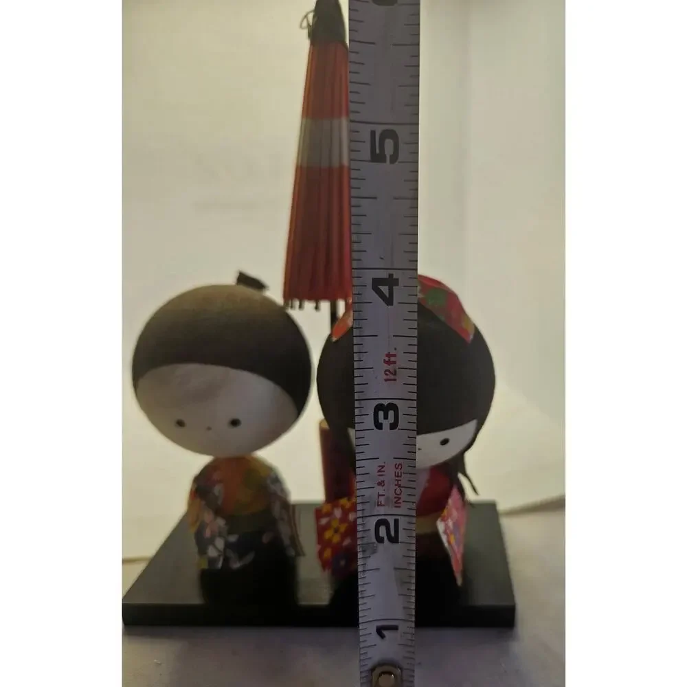 Samurai Kokeshi Doll Japanese Vintage Interior Tradition